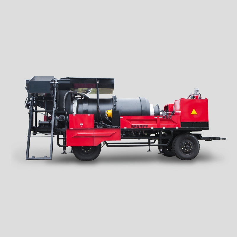 HOTBOX-SS3000 Mobile hot-reclaimed asphalt machine