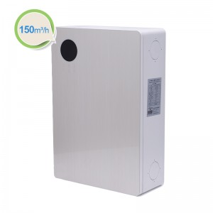 WIFI App control wall ductless positive pressure home ventilation system