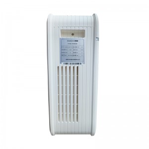 Indoor positive pressure wall mounted bedroom air ventilation system