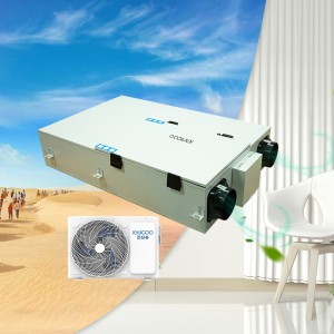 heat recovery ventilation erv with heat pump preheating and precooling