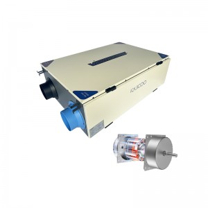 Heat Recovery Ventilation with EC Motor