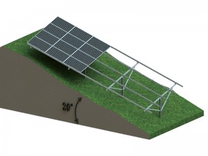 PriceList for Solar Aluminum Alloy Brackets - SF Slope Ground Mount – Solar First