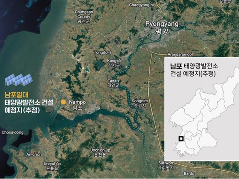 Severná Kórea predáva farmy v Západnom mori Číne a ponúka investíciu do solárnych elektrární
