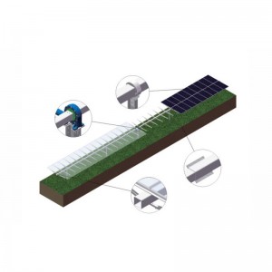 Horizon D Series Single Point Drive Solar Tracking System