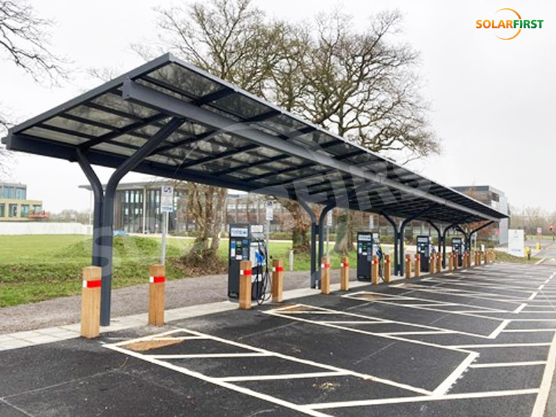 Solar Carport Project sa South Gegestershire, UK