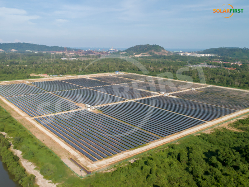 Malaizijas 23MWp zemes spēkstacijas projekts