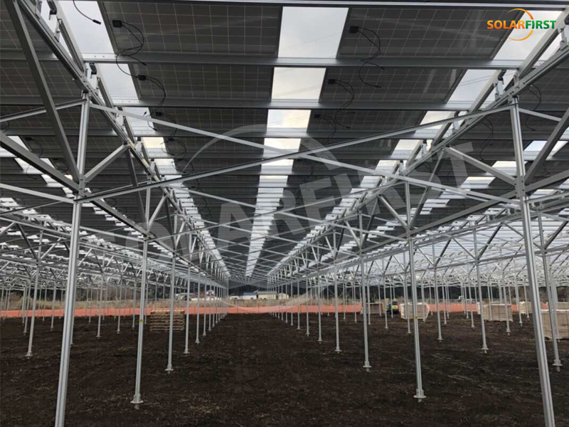 Proxecto de estantes agrícolas de Xapón de 1,8 MW