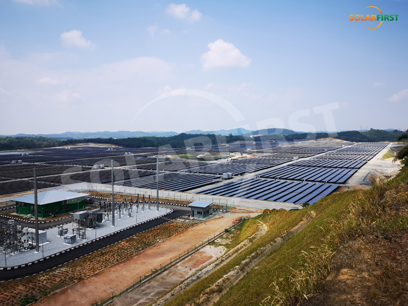 Dự án nhà máy điện mặt đất 60MWp của Malaysia