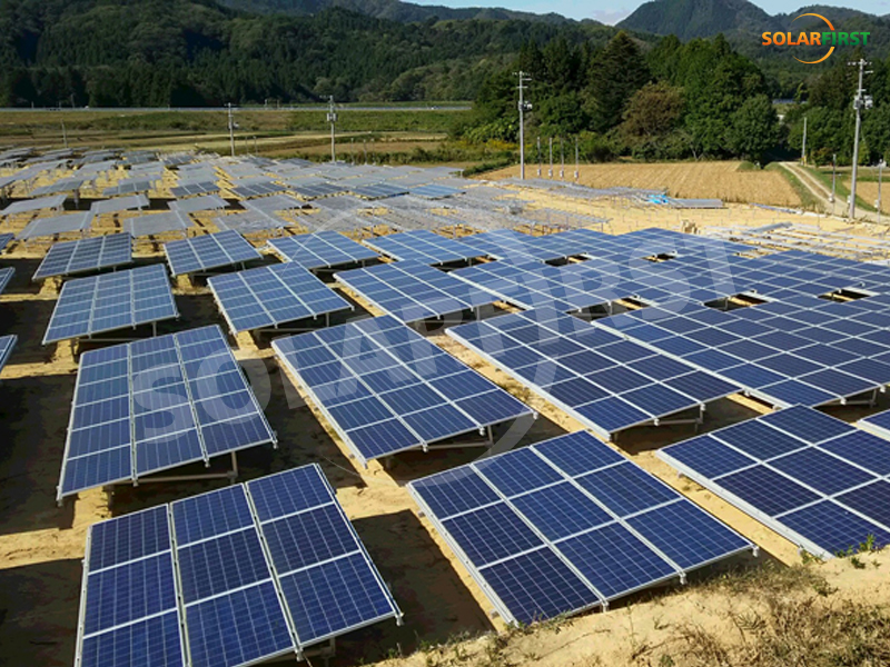 Проект наземной поддержки мощностью 798 кВт в Японии