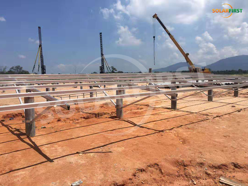 Malajzia 13MWP Spinning Pile Support Project