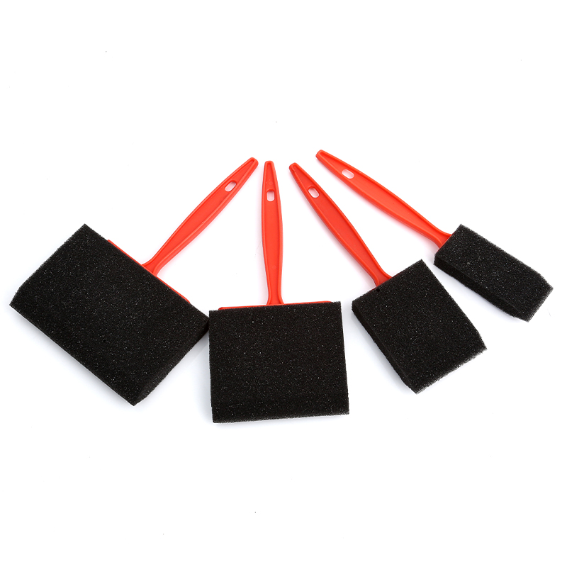 Quality Inspection for  Auto Interior Brush  - High Density Foam, Polyester Sponge Paint Brush With Plastic Handle – Yashi