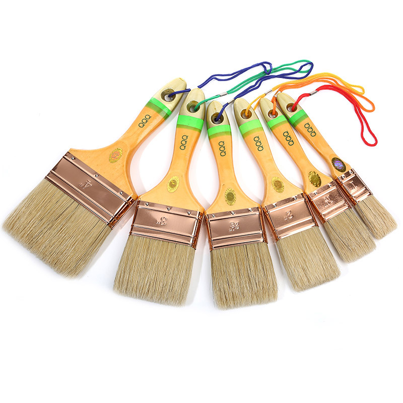 OEM High quality QQQ wood handle paint brush for Thailand market Featured Image