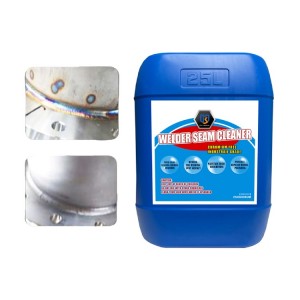 Il detergente per lucidatura dei cordoni di saldatura può rimuovere rapidamente i cordoni di saldatura KM0222