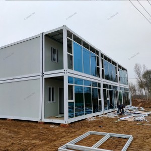 Luxury 40ft Shipping Container Homes Fast Installation Flat Pack Container Prefabricated House Living Prefab House