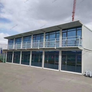 Luxury 40ft Shipping Container Homes Fast Installation Flat Pack Container Prefabricated House Living Prefab House