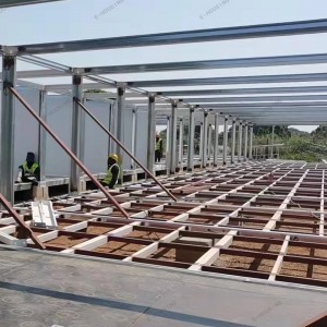 හොඳම සැහැල්ලු වානේ Anti-Seismic Prefab Detachable Container House Quick Assemble Prefabricated Moveable Construction
