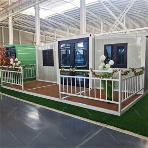 With 2/3 Bedrooms Expandable Container Children’s House Popular Luxury 20ft Portable Modern Villas Hotel house for sale