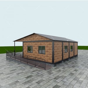 resort luksoz vila njëkatëshe modulare të parafabrikuara me dizajn modern shtëpi të vogla parafabrikate me paketë të sheshtë shtëpi me kontejnerë për të jetuar