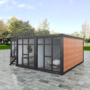 Luxuoso recipiente personalizado casa móvel casas pré-fabricadas casa modular moderna casa de férias pré-fabricada