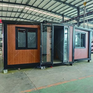 20FT modern stalen prefab uitbreidbaar containerhuis voor residentiële vakantie Casas Geprefabriceerd containerhuis