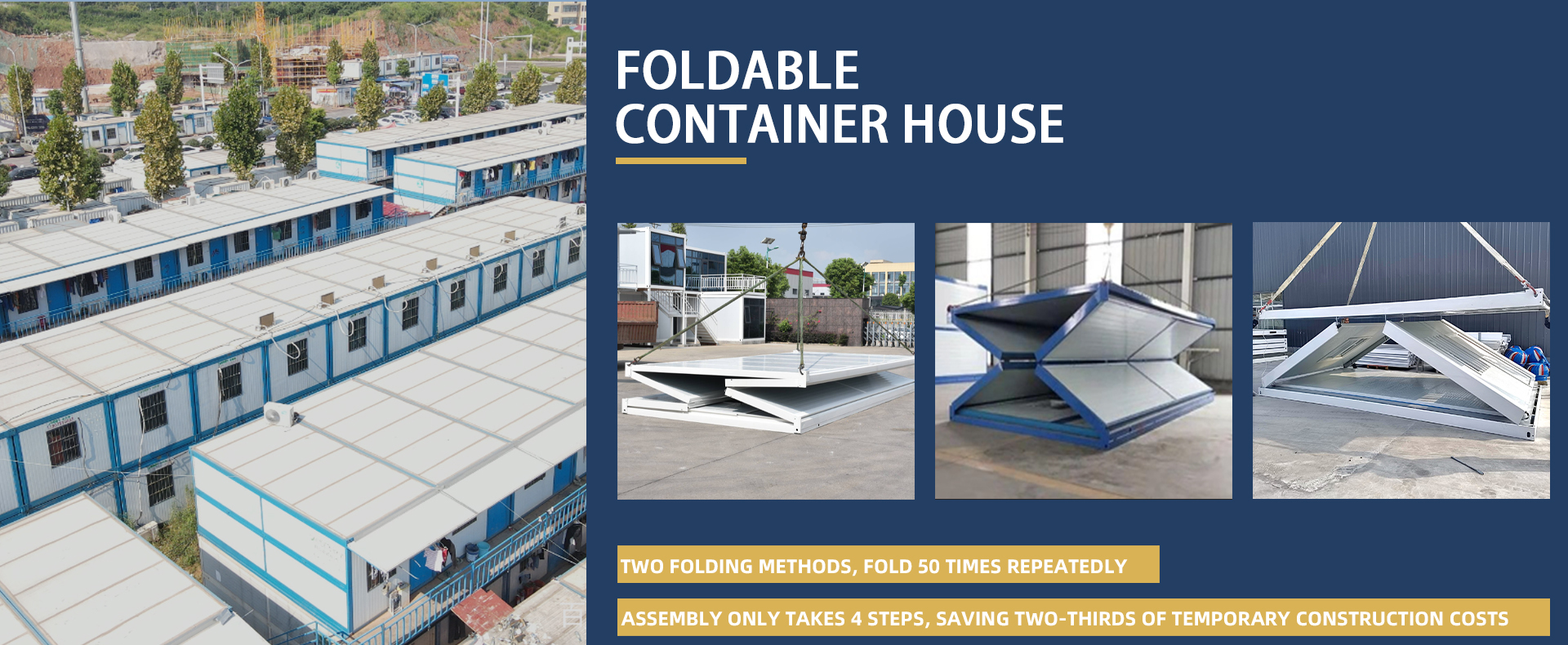 Foldable Container House Banner02