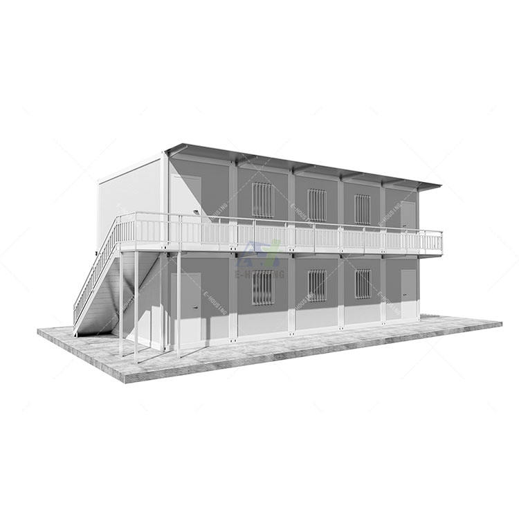 New 20ft Eco Modular Cabin Easy Build Prefabricated Detachable living EPS sandwich panel Container House For Sale Featured Image