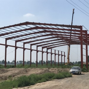 Steel Structure Framed Commercial Office Building Structural Steel Truss Prefabricated Warehouse Construction with Drawing