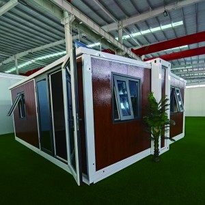 Jeftinije demontažne male pokretne kuće sa metalnim okvirom Kontejneri na podu Kampiranje vanjske upotrebe Kompaktne kontejnerske kuće