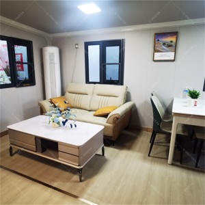 Modular Tiny Expandable Office Labor Camp Prefab Construction Site Worker Living Container Temporary Home Prefabricated House