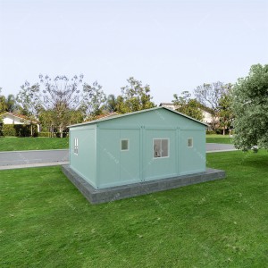 Nízkonákladový ekologický luxusný bungalov Case Prefabrikovaný kontajner Oceľová vila Tiny House