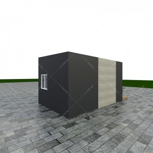 Intelligens ház Kiváló minőségű moduláris konténeres hordozható házas villa Luxus árú előregyártott konténerházak