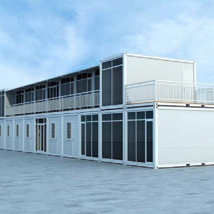 TILLVERKAD I KINA Stålram Hållbar strukturbehållare för multifunktionella prefab hemcontainerhus