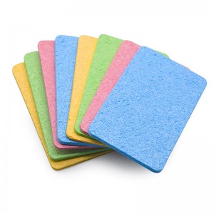 Esun Eco Friendly Biodegradable Multicolor Compressed Cellulose Sponge