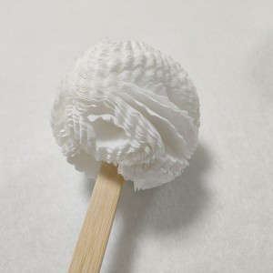 100% Degradable Disposable Non-woven Fabrics Toilet Cleaning Brush