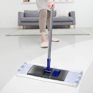Super Water Absorbent Reusable Microfiber Flat Floor Cleaning Mop Pads