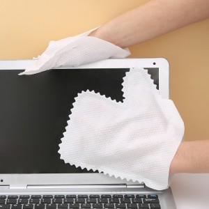 Gospodarstwa domowego wielofunkcyjne miękkie włókniny usuwanie kurzu zakurzone kuchenne jednorazowe rękawice do czyszczenia na sucho i mokro