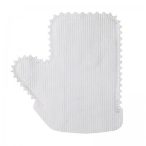 Húshâldlike Multifunksjonele Sêft Net-woven Stof Stof Removal Dusted Keuken Disposable Cleaning Handschoenen Foar Dry Wet