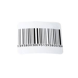 EAS Anti-Theft 4040mm RF Soft Label Supermarket-5050 Label