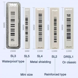 Factory made hot-sale Magnetic Super Pencil Tag - EAS AM Soft Thin Slim Security Label-Slim DR Label – Etagtron