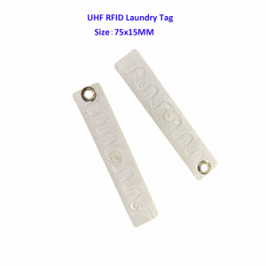 Washing Machine Linen Fabric Textile Washable UHF RFID Laundry Tag