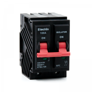 ODM Elcb Switch Factories –  Mini Isolator Switch, ETG4-125 series Isolating switch, main switch, 1P, 2p, 3p, 4p – Etechin
