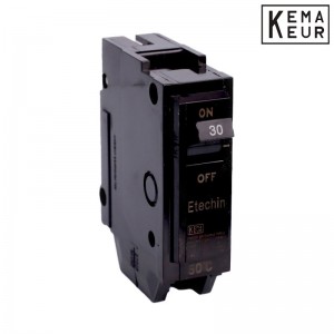 OEM Elcb Breaker Manufacturer –  1P, 2P, 3P, D curve, MCB, ETM1, AC, miniature circuit breaker, molded case circuit breaker – Etechin