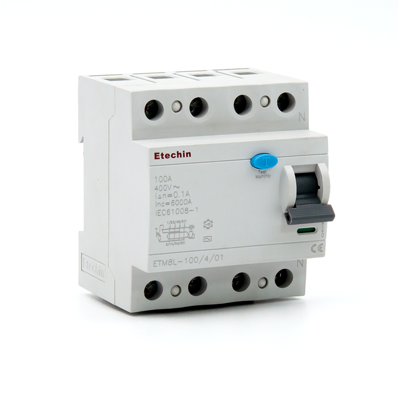 2P, 4P, 1P+N, RCCB, RCD, Residual Current Circuit Breaker, up to 100A