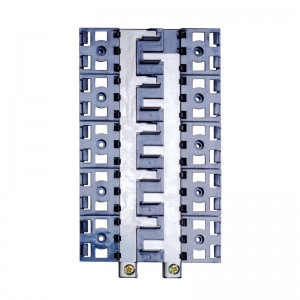 China wholesale Lighting Panel Board Suppliers –  Two phase Plug in model busbar pan assembly 200A, ETB05 Double phase Plug in Pan assembly – Etechin