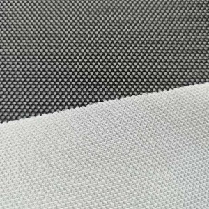 2-layer laminated recycle mesh fabric (FRX052+K584)