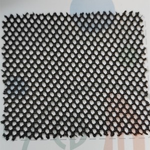 Polyester Hexagon Honeycomb Knitted Polyester Mesh Fabric C118-37
