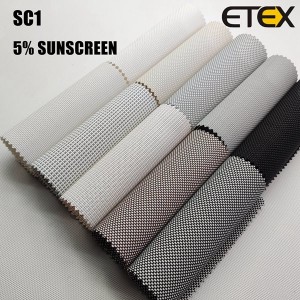 SC1 – 5%,3%,1% Sunscreen Fabric
