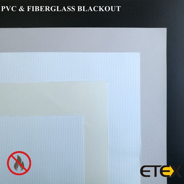 PVC FiberGlass Blackout detail pictures