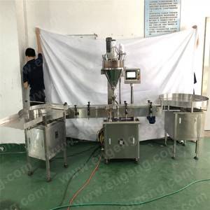 Semi Automatic Loose Powder Filling Machine