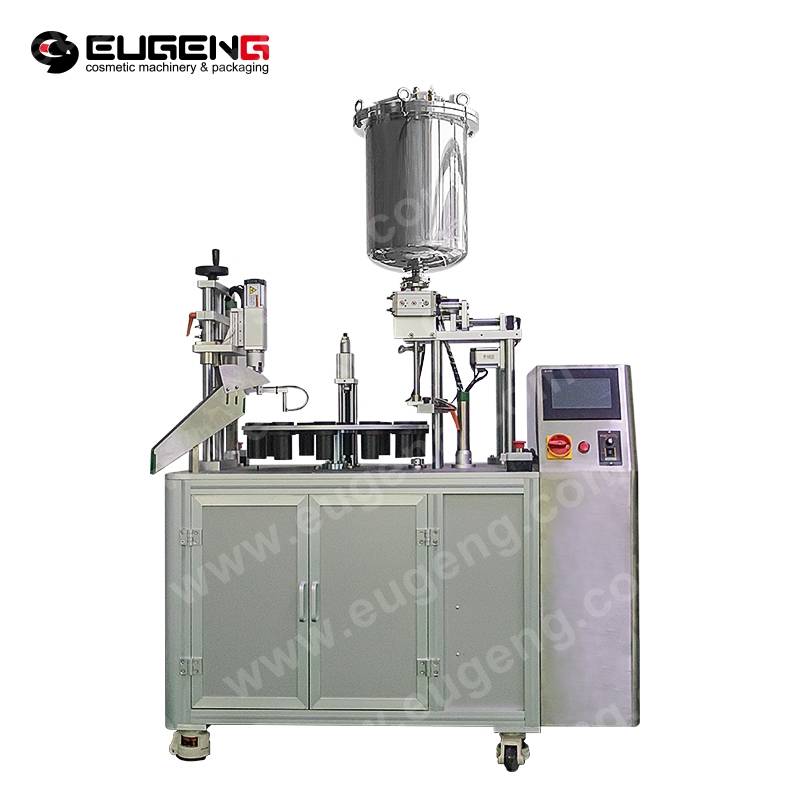 Factory source Silicon Lipstick Mold Filling Machine - Rotary Type Lip Gloss Filling Machine – Eugeng